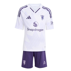 Manchester United Away Kids Jersey 2025-2026